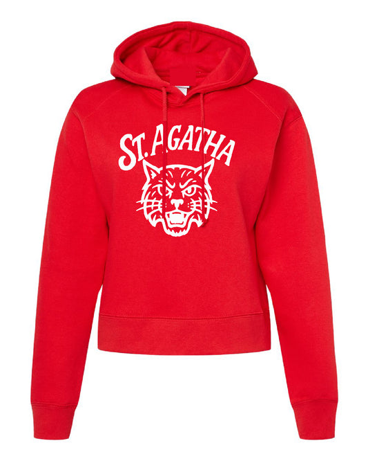 St. Agatha Mascot Boxy Hoodie