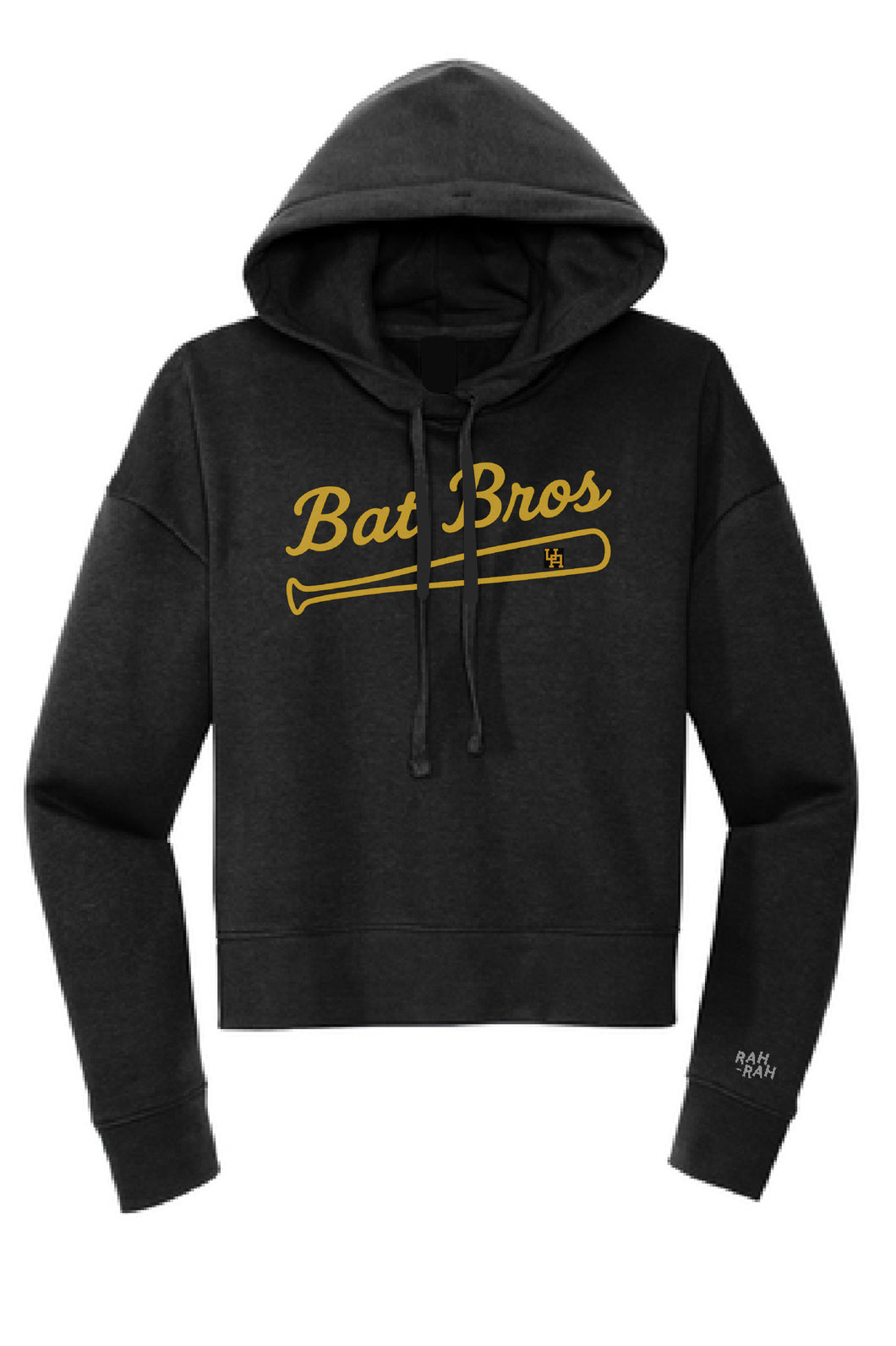 JBA Bat Bros Black Crop Hoodie | Adult