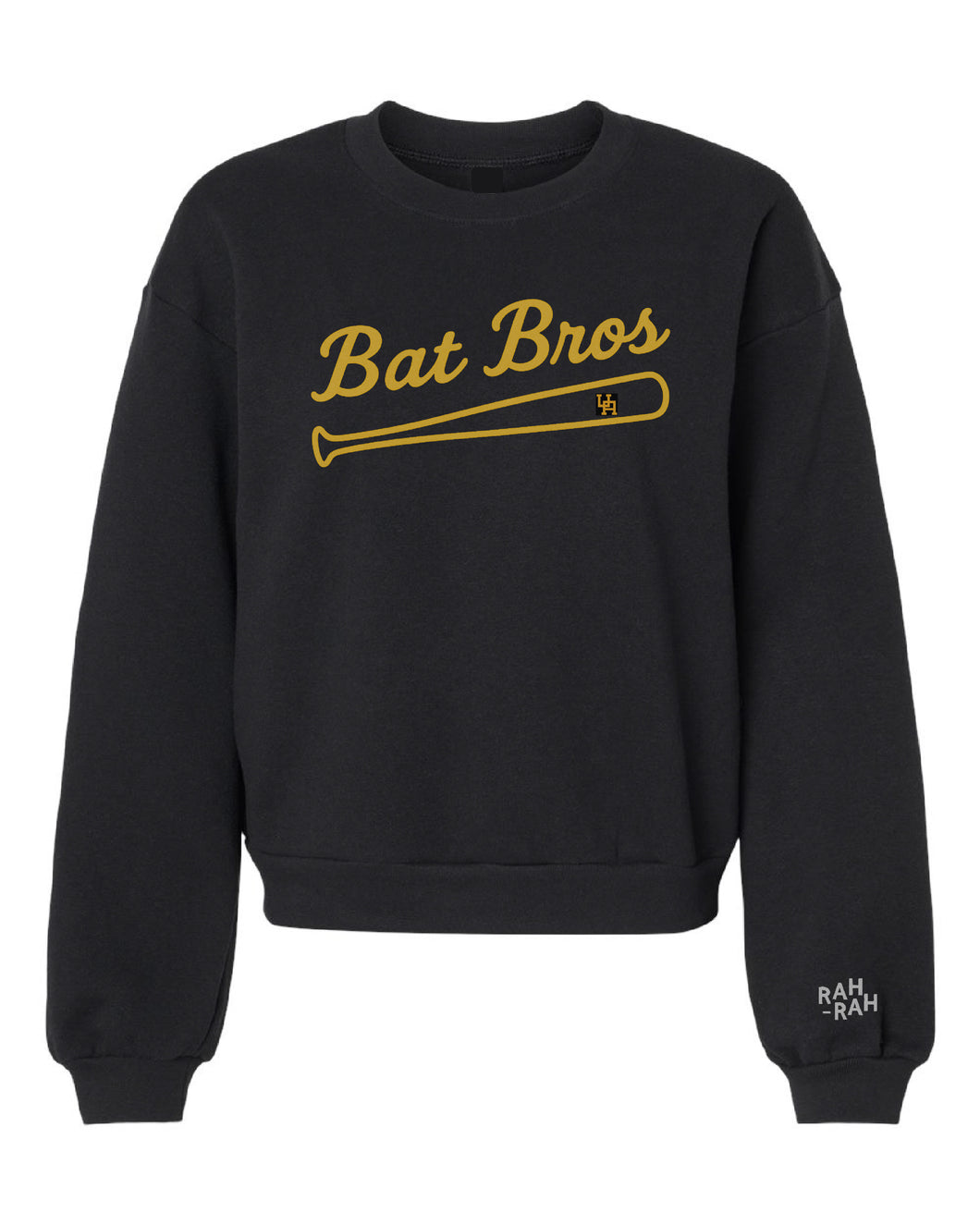 JBA Bat Bros Women's Black Boxy Sweatshirt