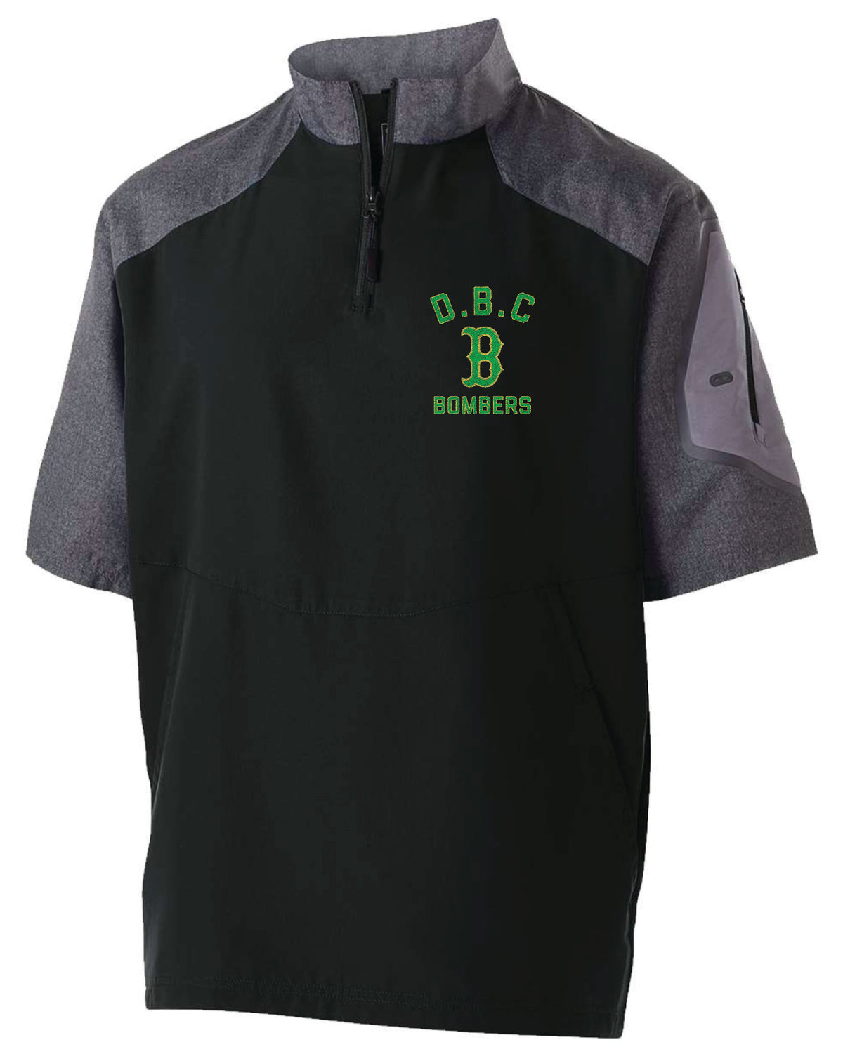 DBC Block Embroidered Quarter-Zip Jacket | ADULT