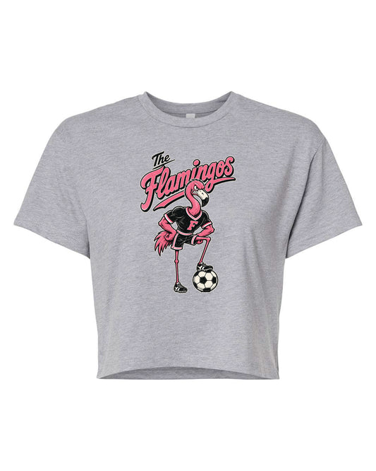 The Flamingos Crop Tee