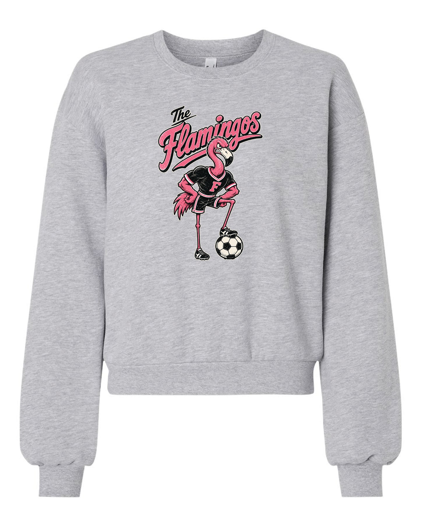 The Flamingos Women's Crop Sweatshirt