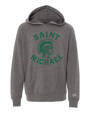 St. Michael Mascot Grey Hoodie | Youth
