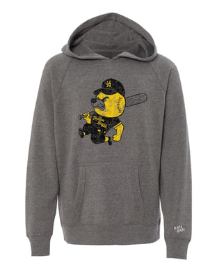 JBA Baseball Ggrey Youth Hoodie
