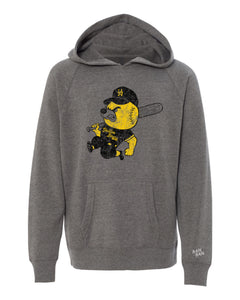JBA Baseball Ggrey Youth Hoodie