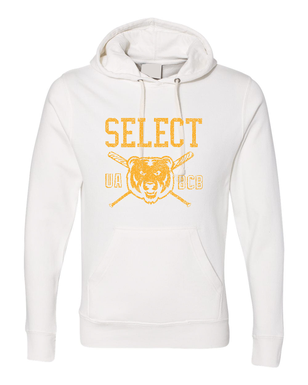 UABCB Crossing Sticks White Hoodie | ADULT