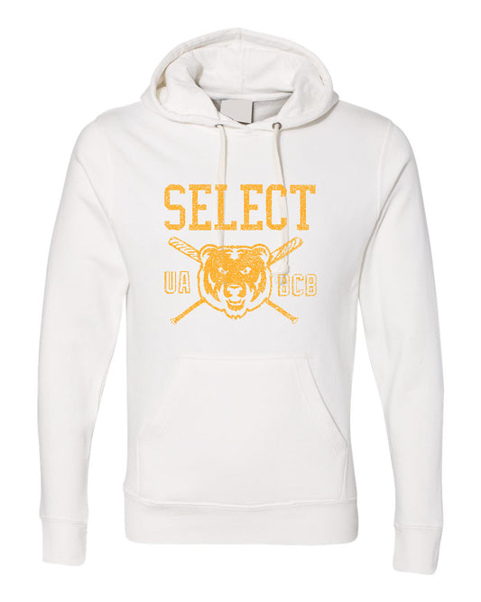 UABCB Crossing Sticks White Hoodie | ADULT