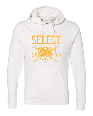 UABCB Crossing Sticks White Hoodie | ADULT