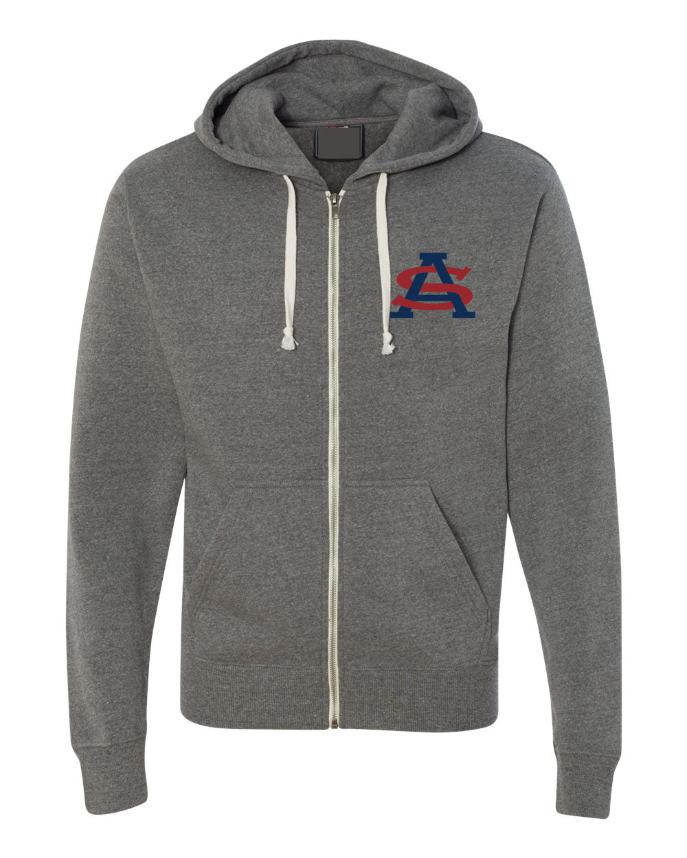 St. Ann Full Zip Hoodie | Grey