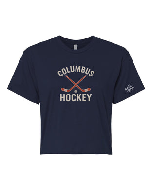 Columbus Hockey Crop Tee