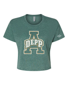 Depp Block A Crop Tee | Adult