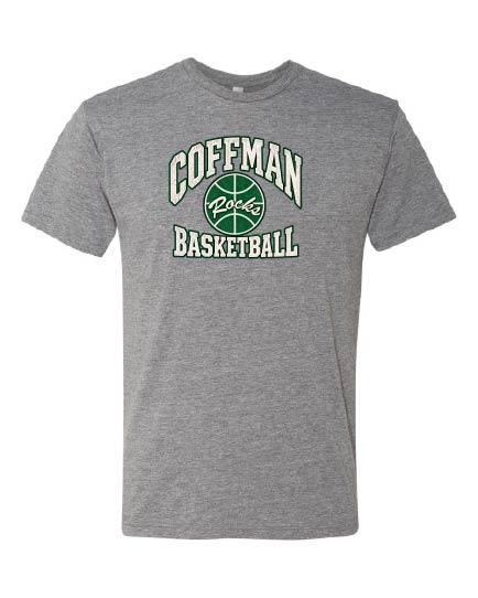 Dublin Coffman Basketball Grey Unisex Tee | Adult