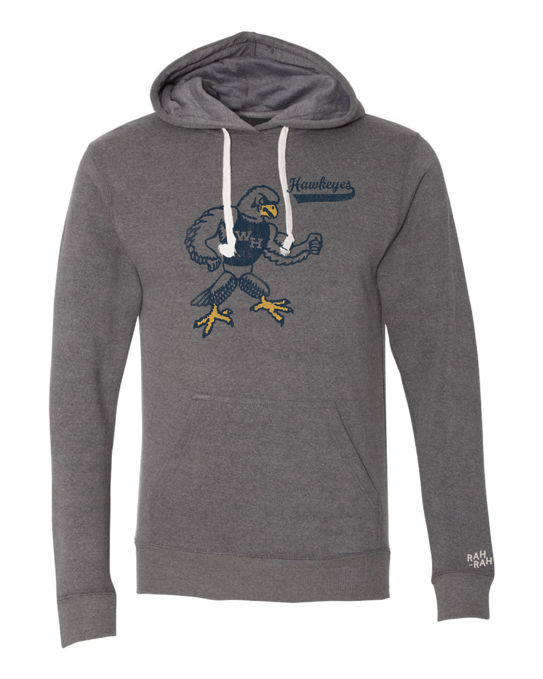 Worthington Hills Mascot Grey Hoodie | ADULT