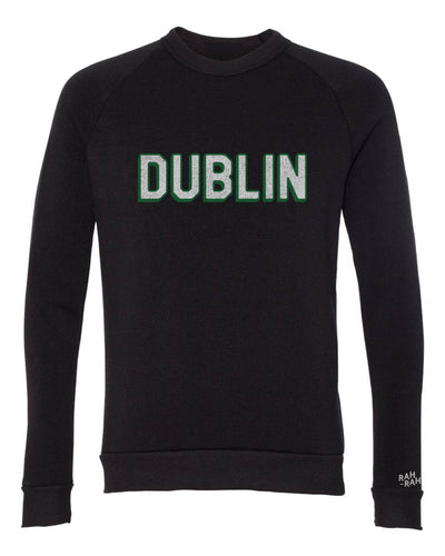 Dublin Block Black Crewneck Sweatshirt | ADULT