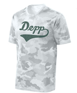 Depp Script Camo Performance Tee | ADULT & YOUTH