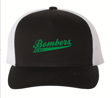 Bombers Script Snapback Mesh Back Cap