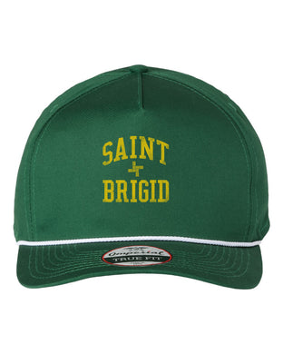 St Brigid EMBROIDERED Rope Hat