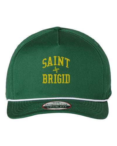 St Brigid EMBROIDERED Rope Hat