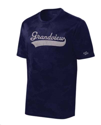 Grandview Script Camo Performance Tee | ADULT & YOUTH