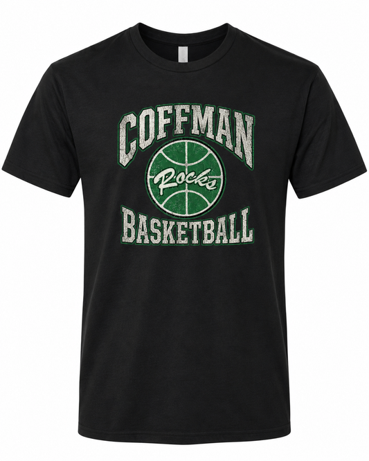 Dublin Coffman Basketball Black Unisex Tee | Adult