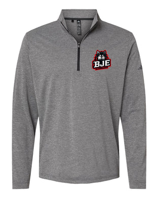 Wolfpack Long-Sleeve Embroidered Quarter-Zip GREY | ADULT