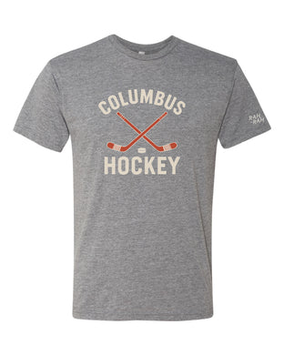 Columbus Hockey Grey Tee | Adult