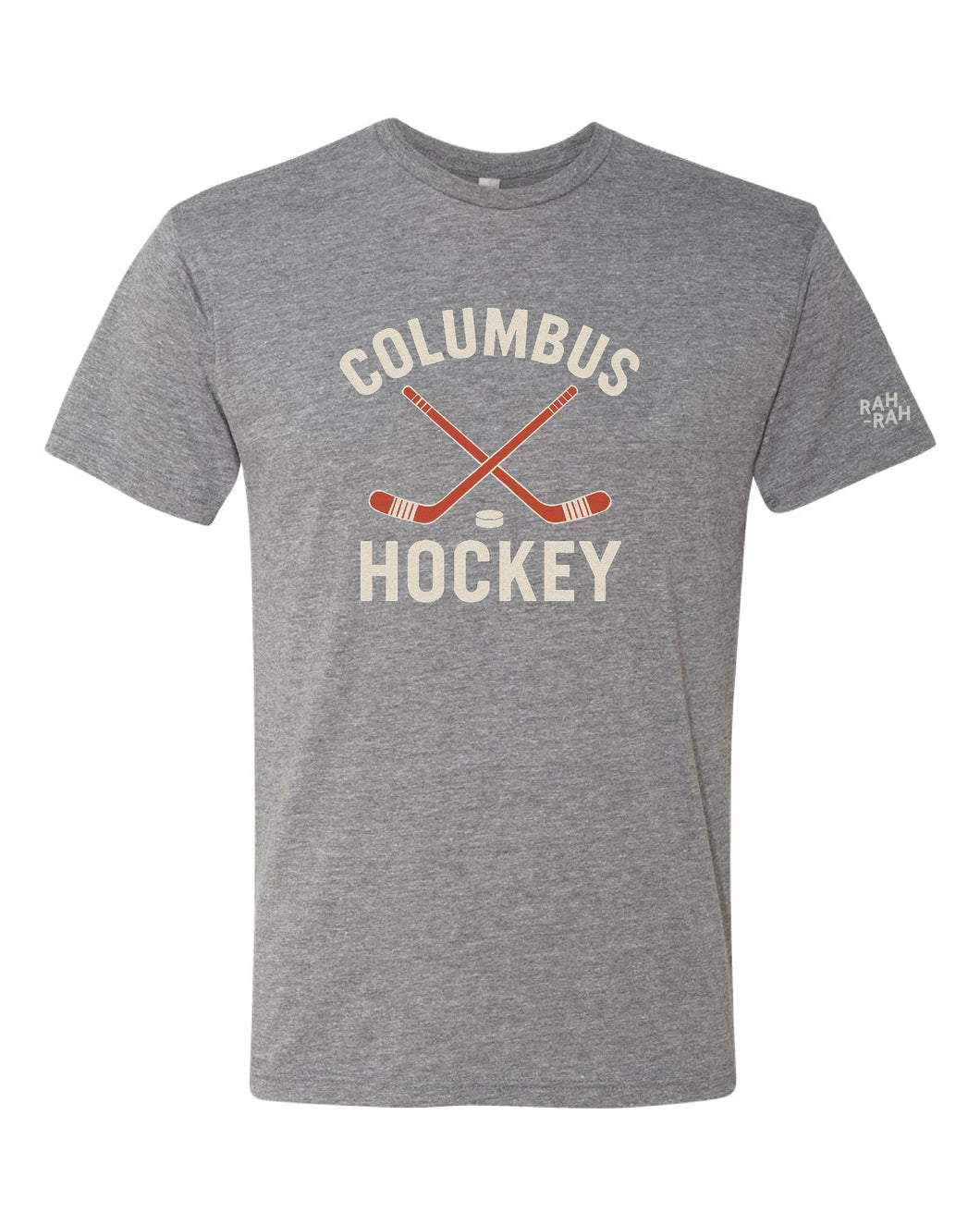 Columbus Hockey Grey Tee | Adult