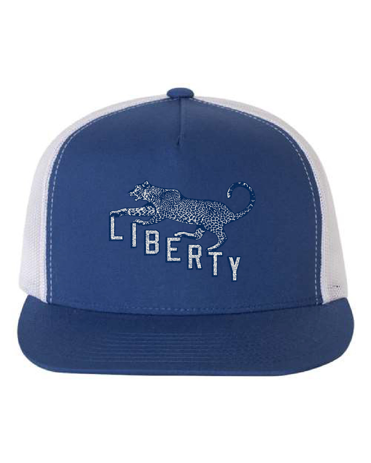 Liberty Mascot Trucker hat blue