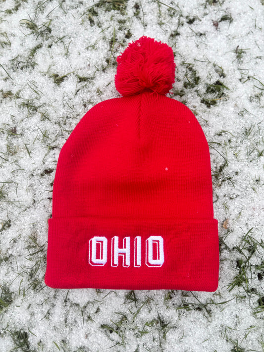 Ohio Block Beanie