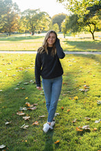 Load image into Gallery viewer, Rah-Rah Essentials | Charcoal Black Crewneck Sweatshirt