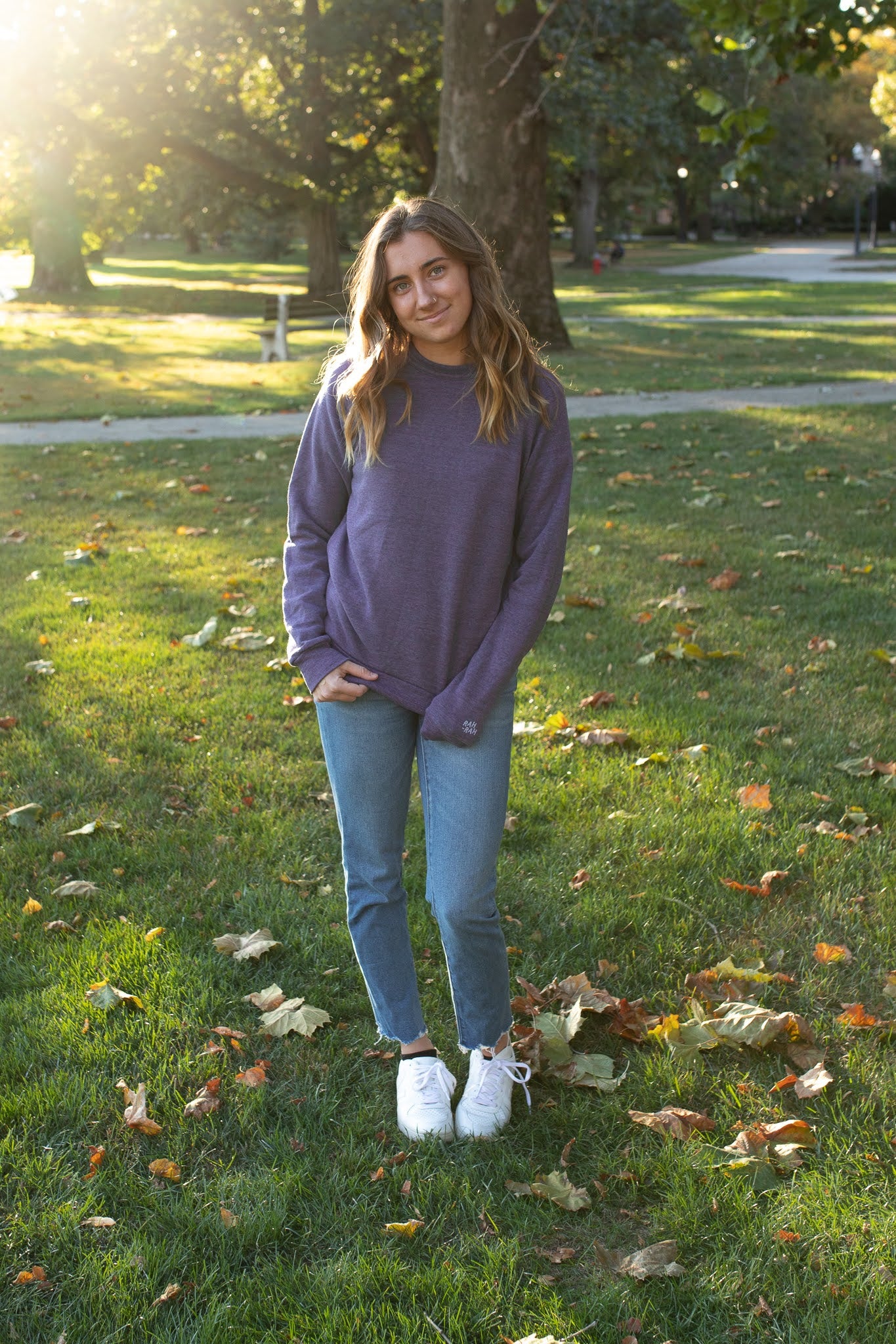 Rah-Rah Essentials | Vintage Purple Crewneck