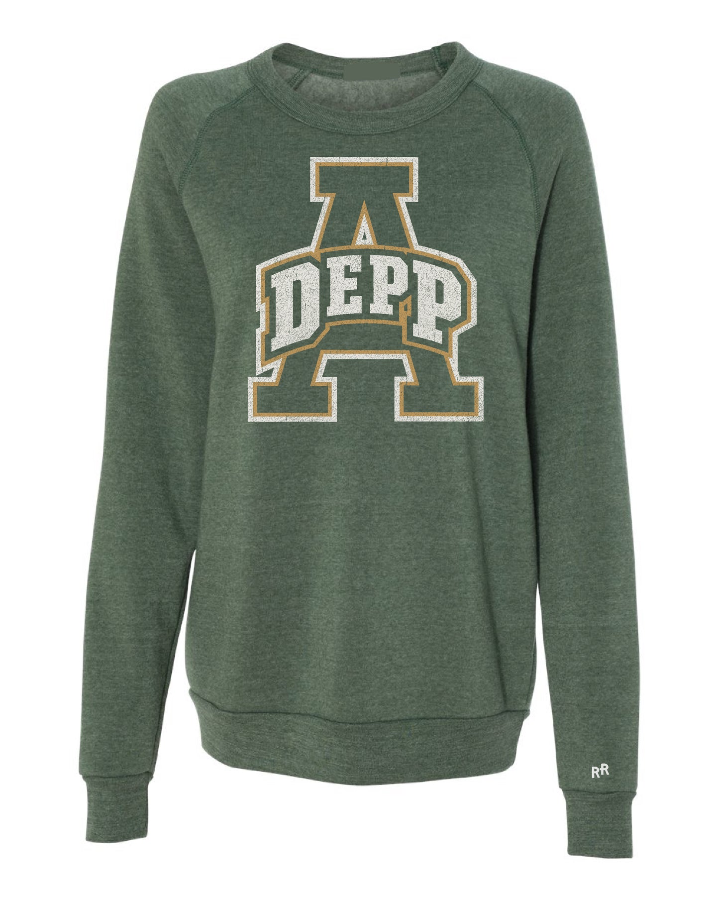 Depp Block A Forest Green Unisex Sweatshirt | Adult