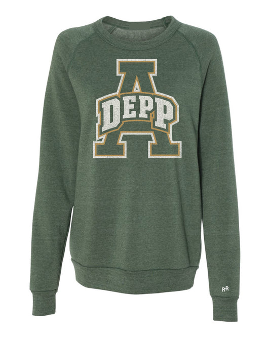 Depp Block A Forest Green Unisex Sweatshirt | Adult