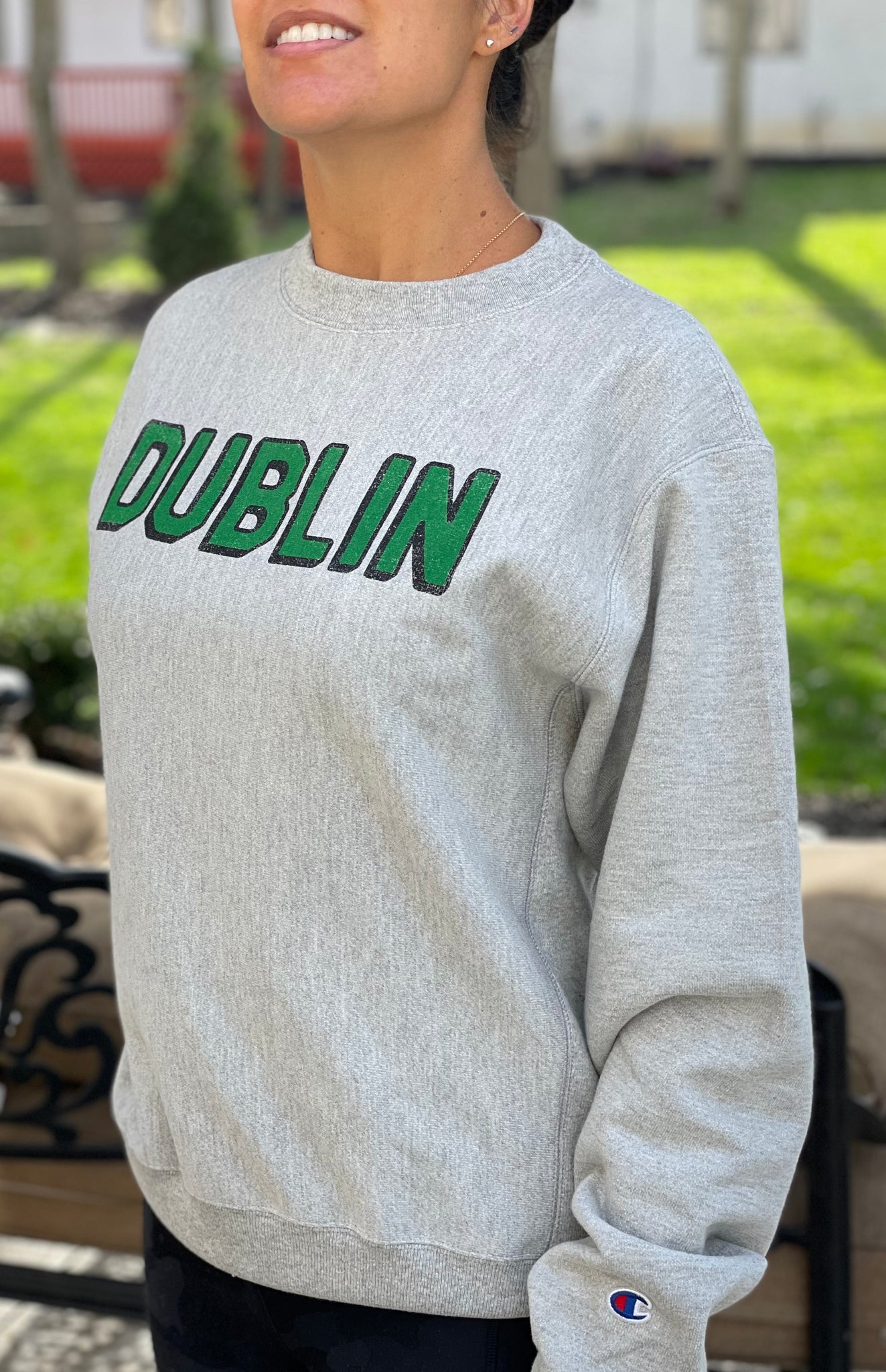 Block Dublin Grey Champion Sweatshirt – Rah-Rah