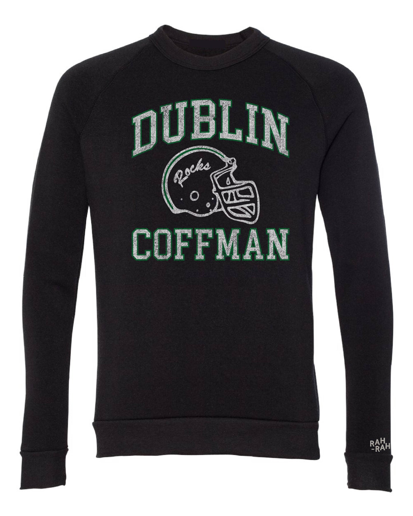 Rocks Football Helmet Unisex Crewneck Sweatshirt (Slim Fit)