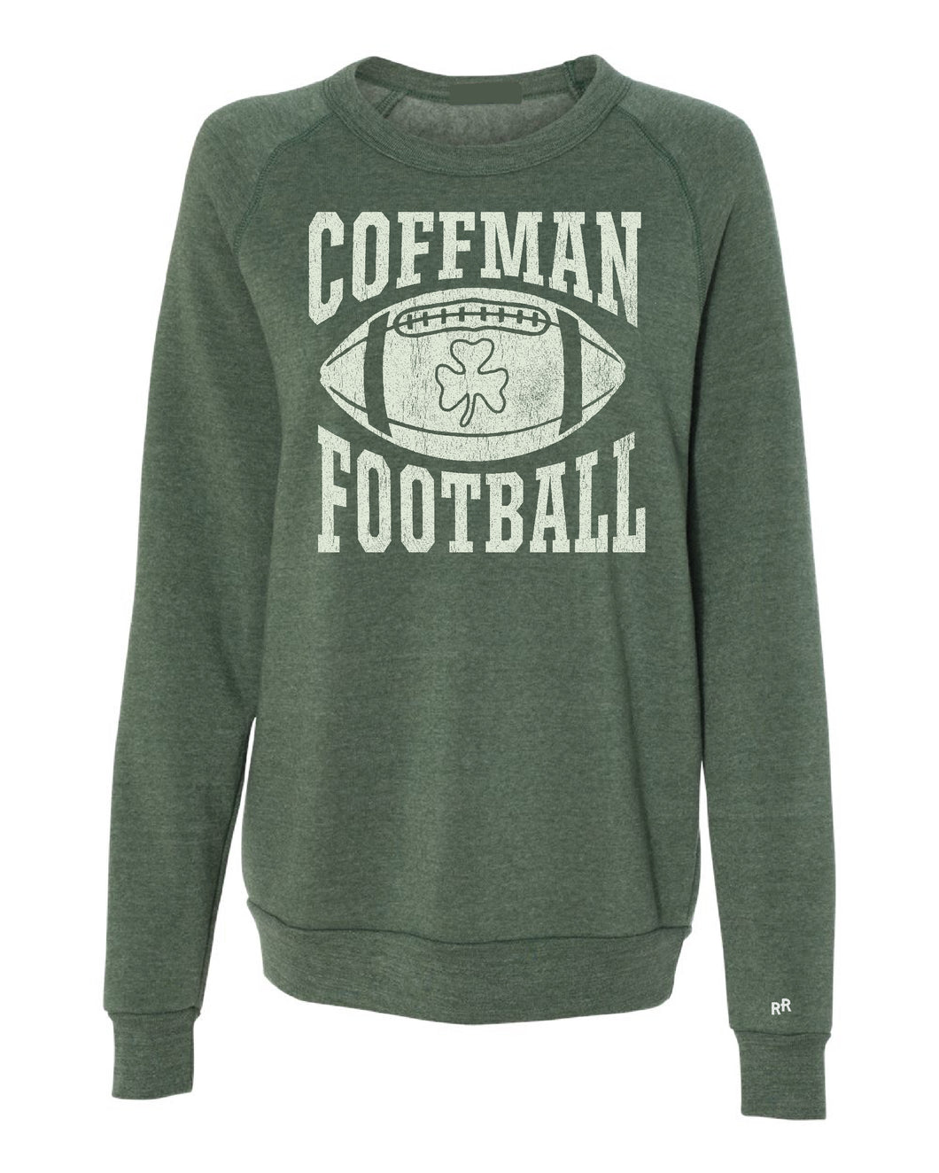 Coffman Football Icon Sweatshirt | Vintage Green