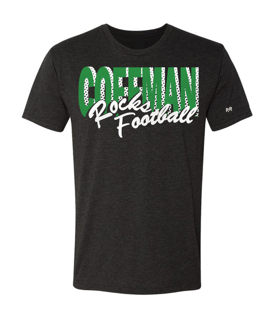 Coffman Rocks Football Tee