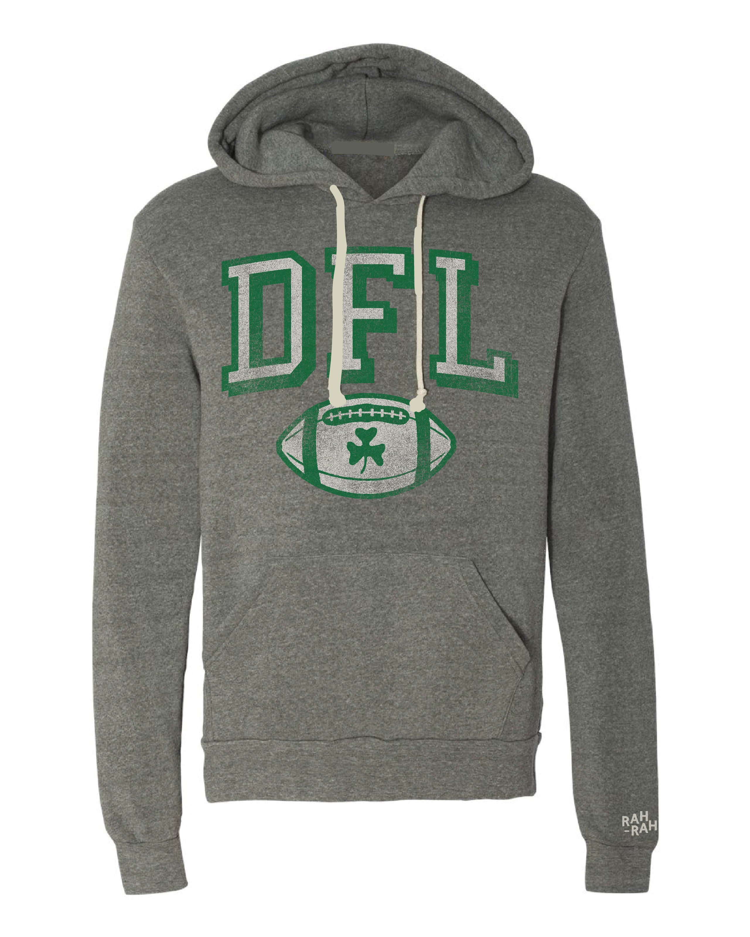 DFL Grey Hoodie | ADULT – Rah-Rah