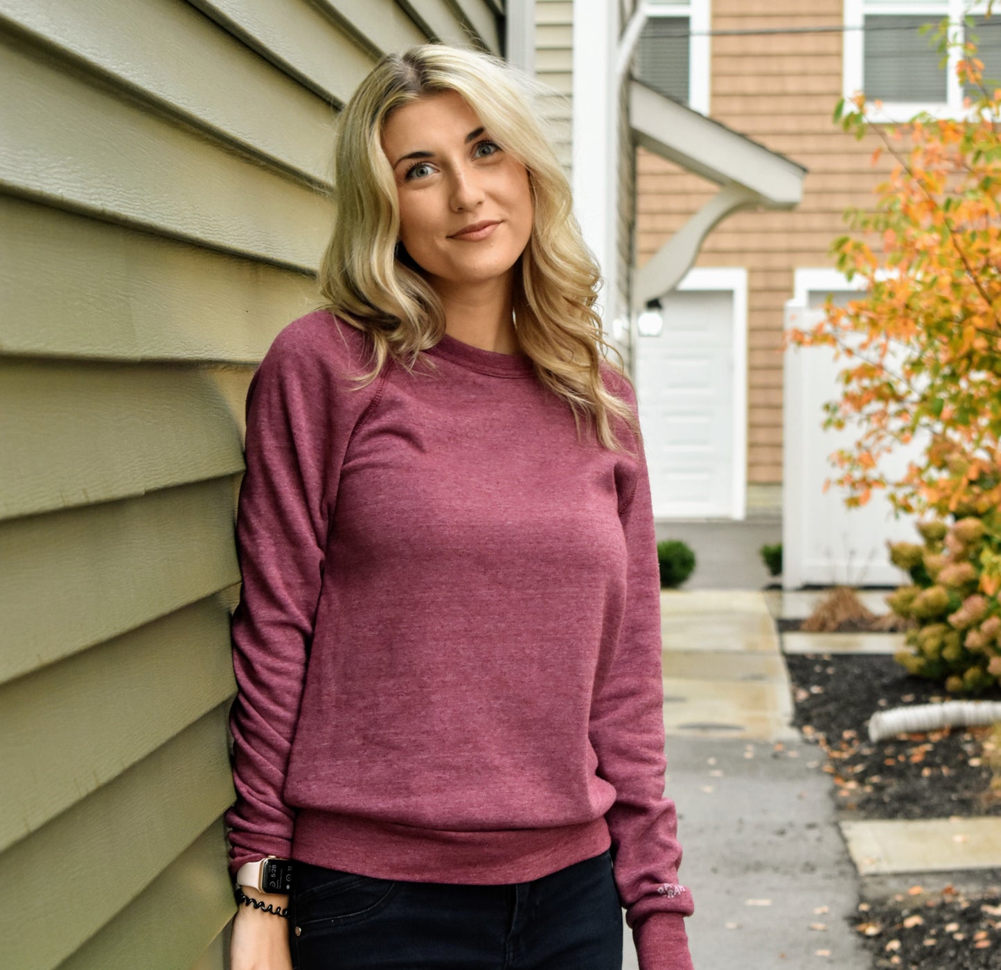 Rah-Rah Essentials | Maroon Crewneck Sweatshirt