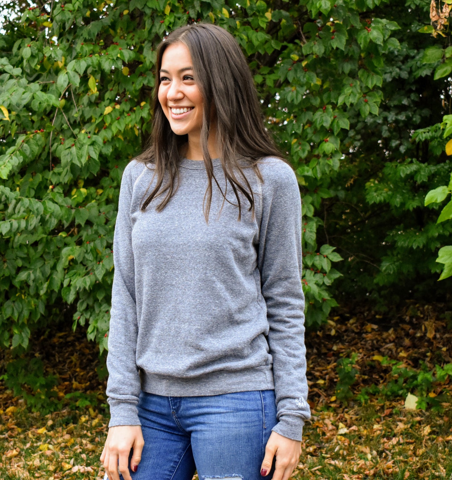 Rah-Rah Essentials | Heather Grey Crewneck Sweatshirt