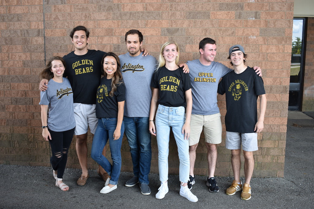 Upper Arlington Block Tee | ADULT