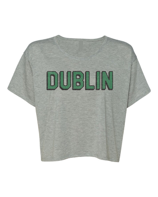Dublin Block Flowy Crop