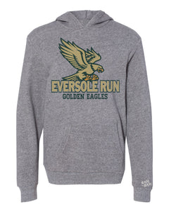 Eversole Flying Eagle Grey Hoodie | Youth