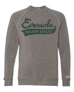 Eversole Script Adult Grey Sweatshirt