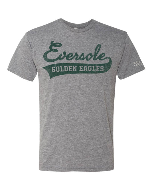 Eversole Script Grey Tee | ADULT