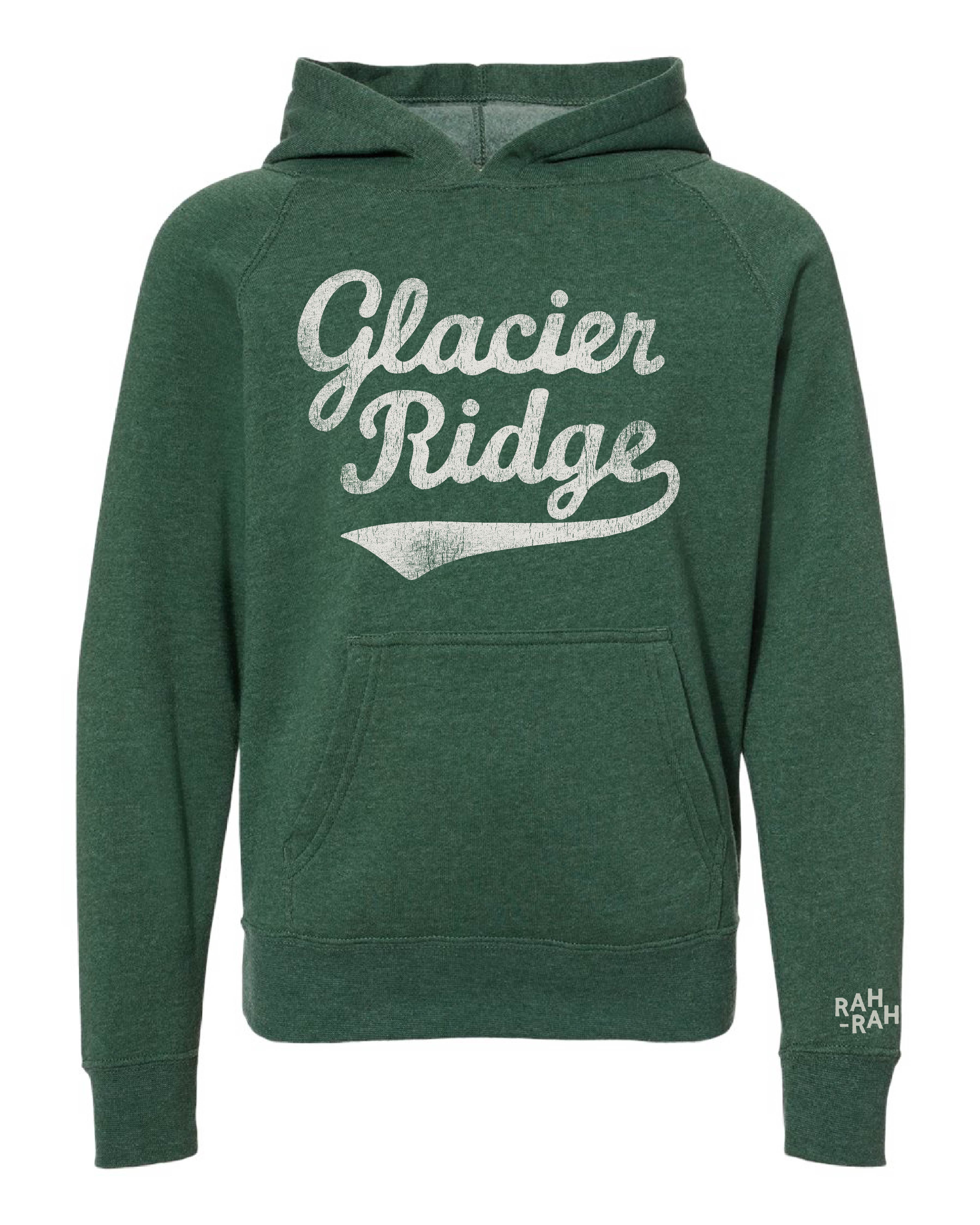 Glacier Ridge Script Forest Hoodie | YOUTH – Rah-Rah