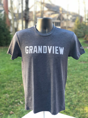 Grandview Vintage Block Navy Tee | ADULT