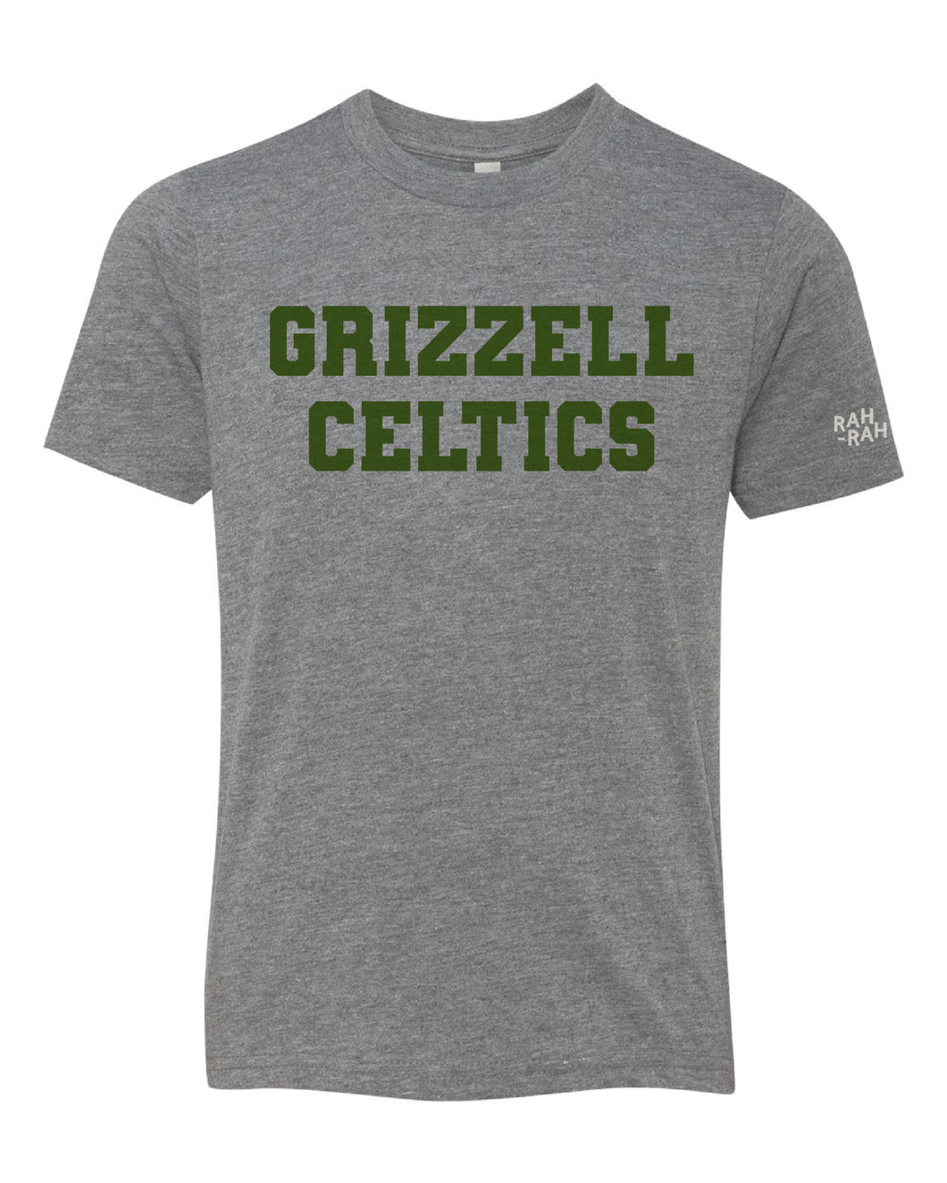 Grizzell Celtics Block Grey Tee | YOUTH