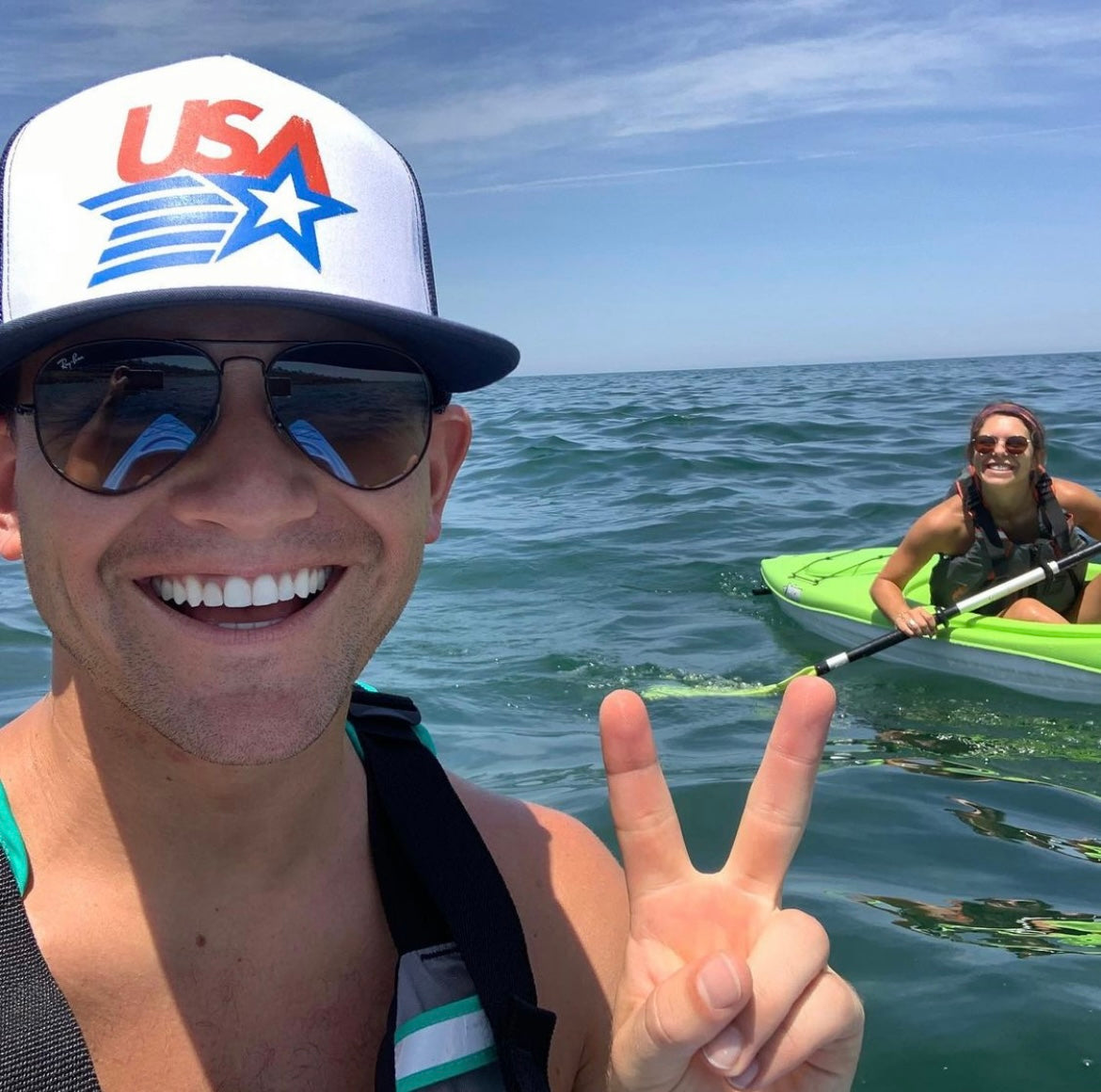 USA Snapback Hat