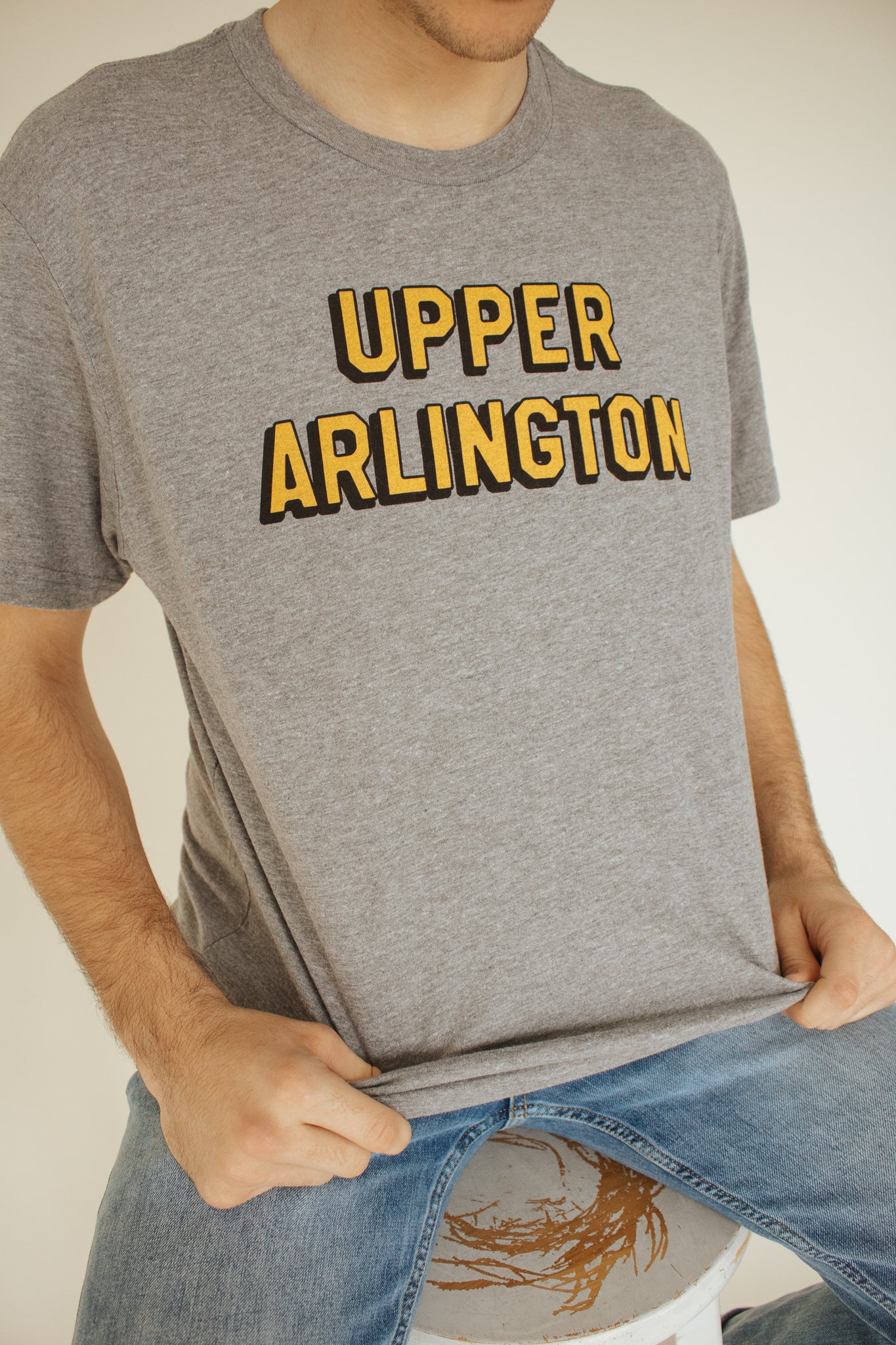 Upper Arlington Block Tee | ADULT